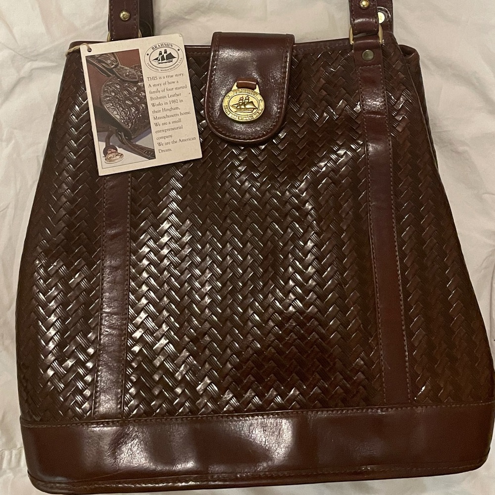 Brahmin Leather Tote